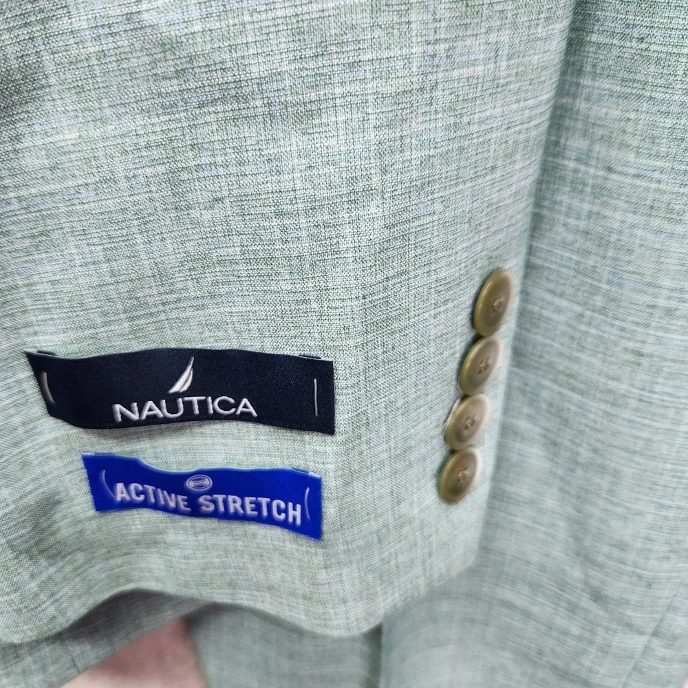 Nautica Mint Green Two-Piece Men's Suit - Picture 4 of 14